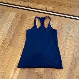 Lululemon Athletica Deep Blue Racerback Tank